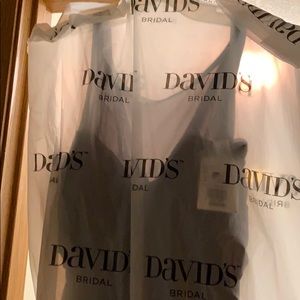 David’s Bridal (Plum) brides maid dress